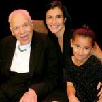 Franz with Lisa Roti and Granddaughter, Jade Jewell (photo credit:  Karla Schley)